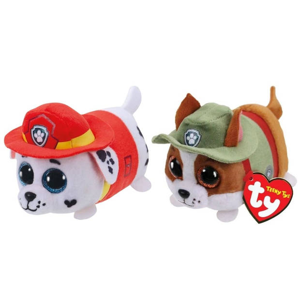 Ty - Knuffel - Teeny Paw Patrol - Marshal & Tracker