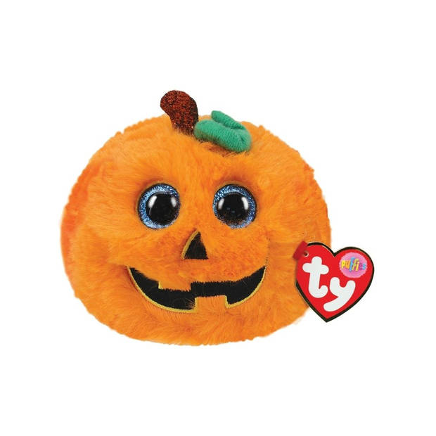 Ty - Knuffel - Teeny Puffies - Tabor Tiger & Halloween Pumpkin
