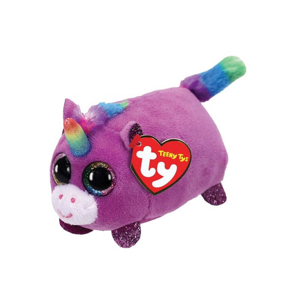 Ty - Knuffel - Teeny Ty's - Tabor Tiger & Rosette Unicorn