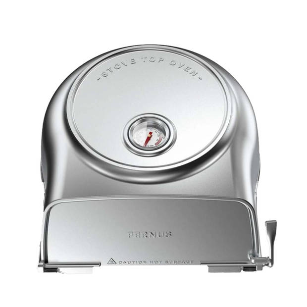 Fernus & Friends Pizza Oven - voor Fornuis - pure polished aluminium - voor ø 26 cm pizza's