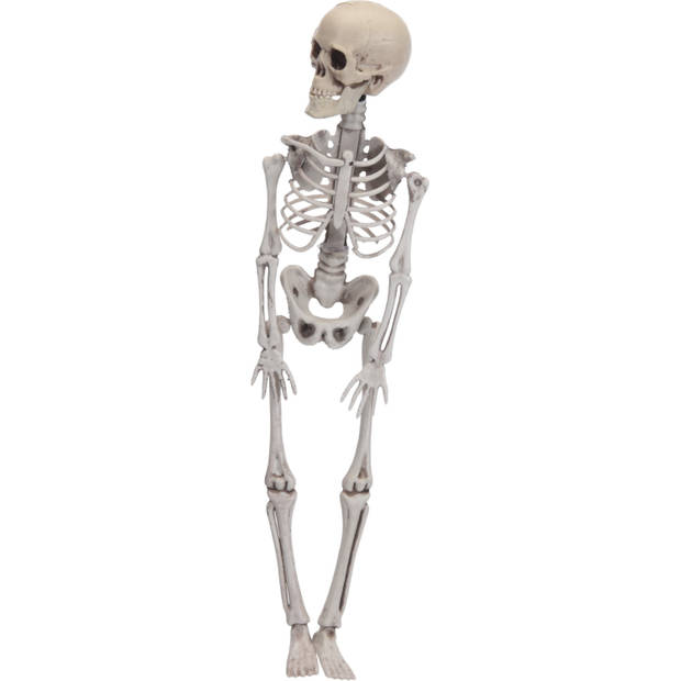 Halloween Hangende horror decoratie skelet 42 cm - Halloween poppen