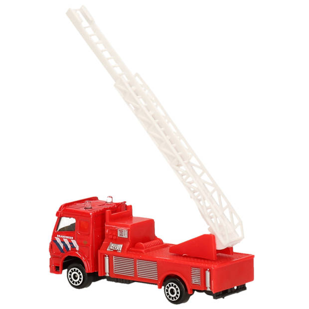 Nederlandse politie/brandweer/ambulance speelgoedauto set 7 cm - Speelgoed auto's