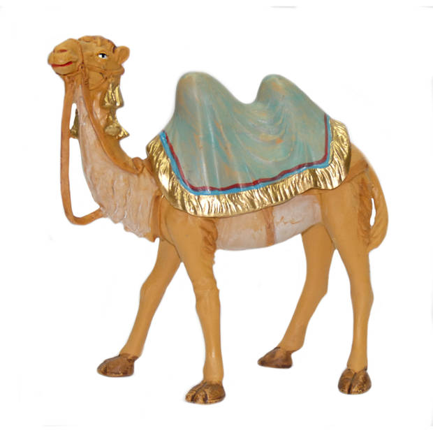 2x stuks kamelen beeldjes 16 cm dierenbeeldjes - Beeldjes