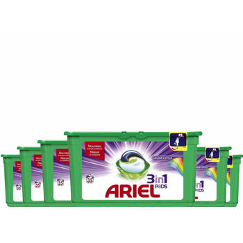 Ariel All-in-1 Pods Colour - 210 Wasbeurten - 6x35 stuks - Voordeelverpakking