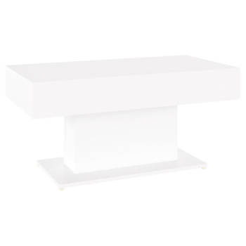 vidaXL Salontafel 96x50x45 cm spaanplaat wit