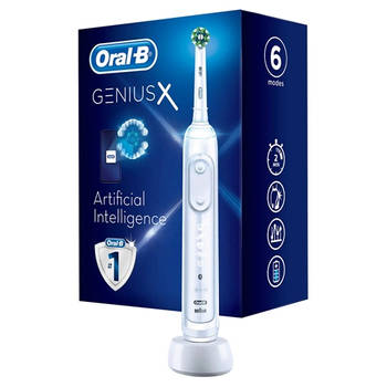 Oral-B elektrische tandenborstel Genius X (Wit)