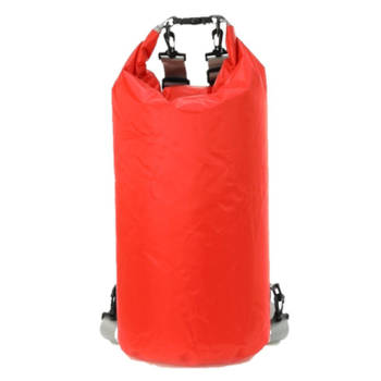 Waterdichte duffel bag/plunjezak 20 liter rood - Reistas (volwassen)