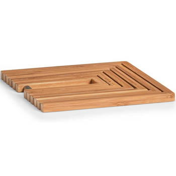 1x Houten pallet onderzetters voor pannen/schalen uitvouwbaar 19 x 19 cm - Panonderzetters