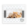 Houten fotolijstje wit/grijs met honden/katten pootje geschikt voor een foto van 10 x 15 cm - Fotolijsten