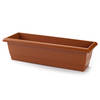 Plantenbak terra cotta rechthoekig 60 x 20 x 16 cm - Plantenbakken