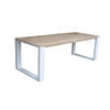 Wood4you - Eettafel New Orleans Steigerhout 150x90 cm wit