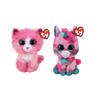 Ty - Knuffel - Beanie Boo's - Gumball Unicorn & Reagan Cat