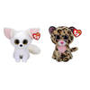 Ty - Knuffel - Beanie Boo's - Phoenix Fox & Livvie Leopard