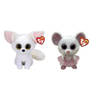 Ty - Knuffel - Beanie Boo's - Phoenix Fox & Nina Mouse