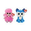 Ty - Knuffel - Beanie Boo's - Camilla Poodle & Prince Husky