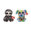 Ty - Knuffel - Beanie Boo's - Dangler Sloth & Max Dog