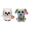 Ty - Knuffel - Beanie Boo's - Ausitin Owl & Max Dog