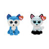 Ty - Knuffel - Beanie Boo's - Prince Husky & Atlas Fox