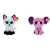 Ty - Knuffel - Beanie Boo's - Atlas Fox & Eva Elephant