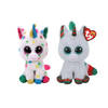 Ty - Knuffel - Beanie Boo's - Harmonie Unicorn & Christmas Unicorn