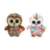 Ty - Knuffel - Beanie Buddy - Percy Owl & Enchanted Owl