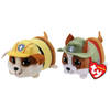 Ty - Knuffel - Teeny Paw Patrol - Rubble & Tracker