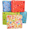 15x XL Inpakpapier/cadeaupapier Sinterklaas print gekleurd 2,5 x 0,7 meter 70 gram luxe kwaliteit - Cadeaupapier