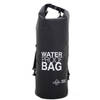 Waterdichte duffel bag/plunjezak 30 liter zwart - Reistas (volwassen)