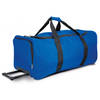 Blauwe sporttas/weekendtas/reistas op wieltjes 71 cm/66 liter - Sporttassen