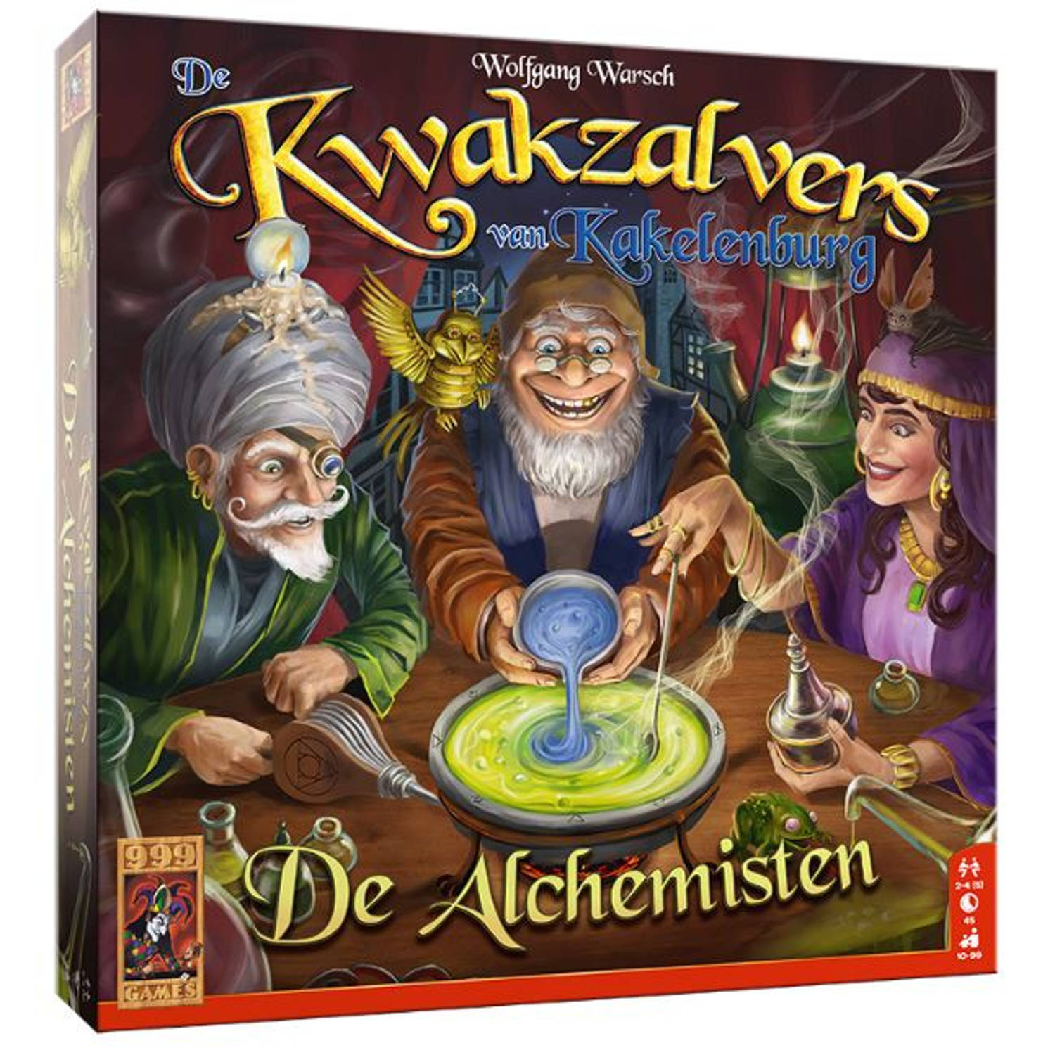 999 Games De Kwakzalvers van Kakelenburg: De Alchemisten