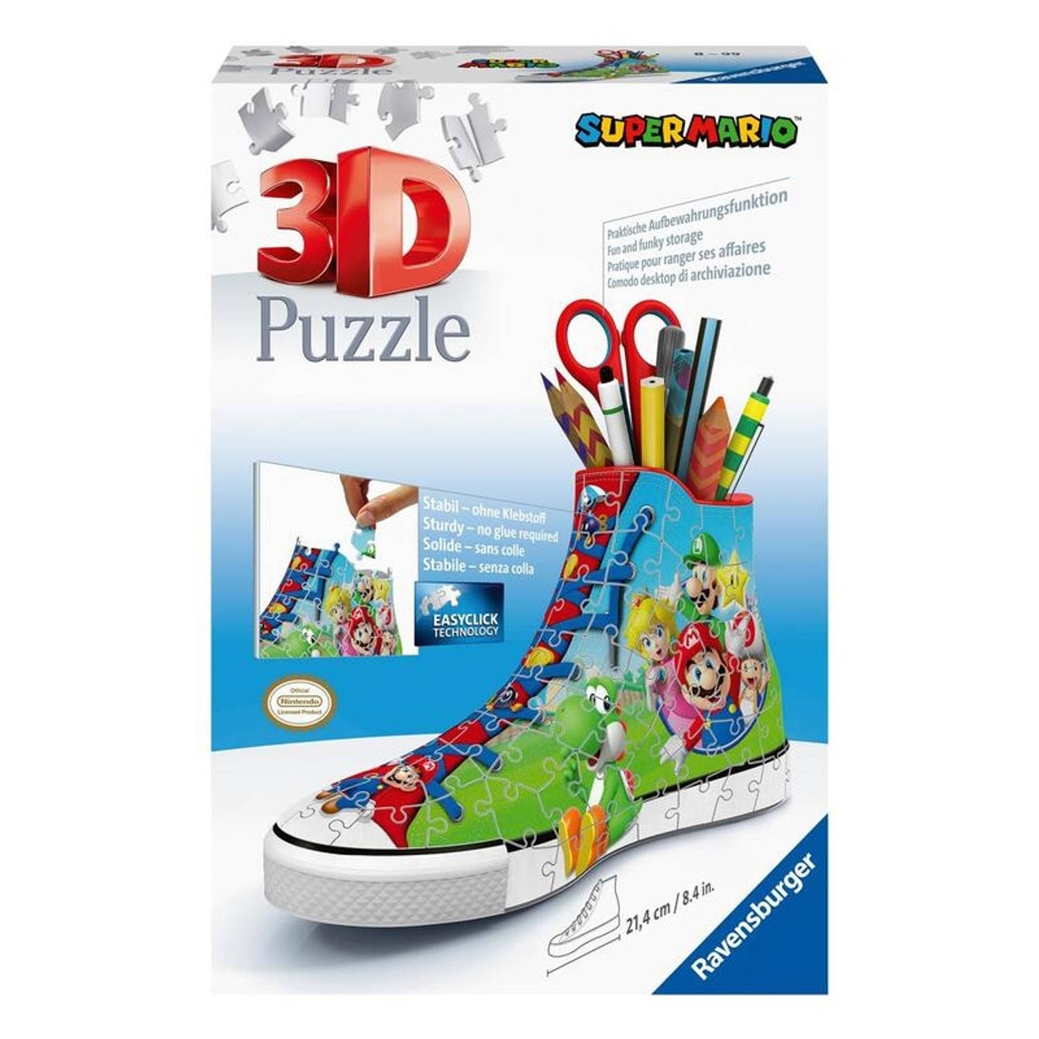 Super Mario 3D Puzzle Sneaker (108 pieces)