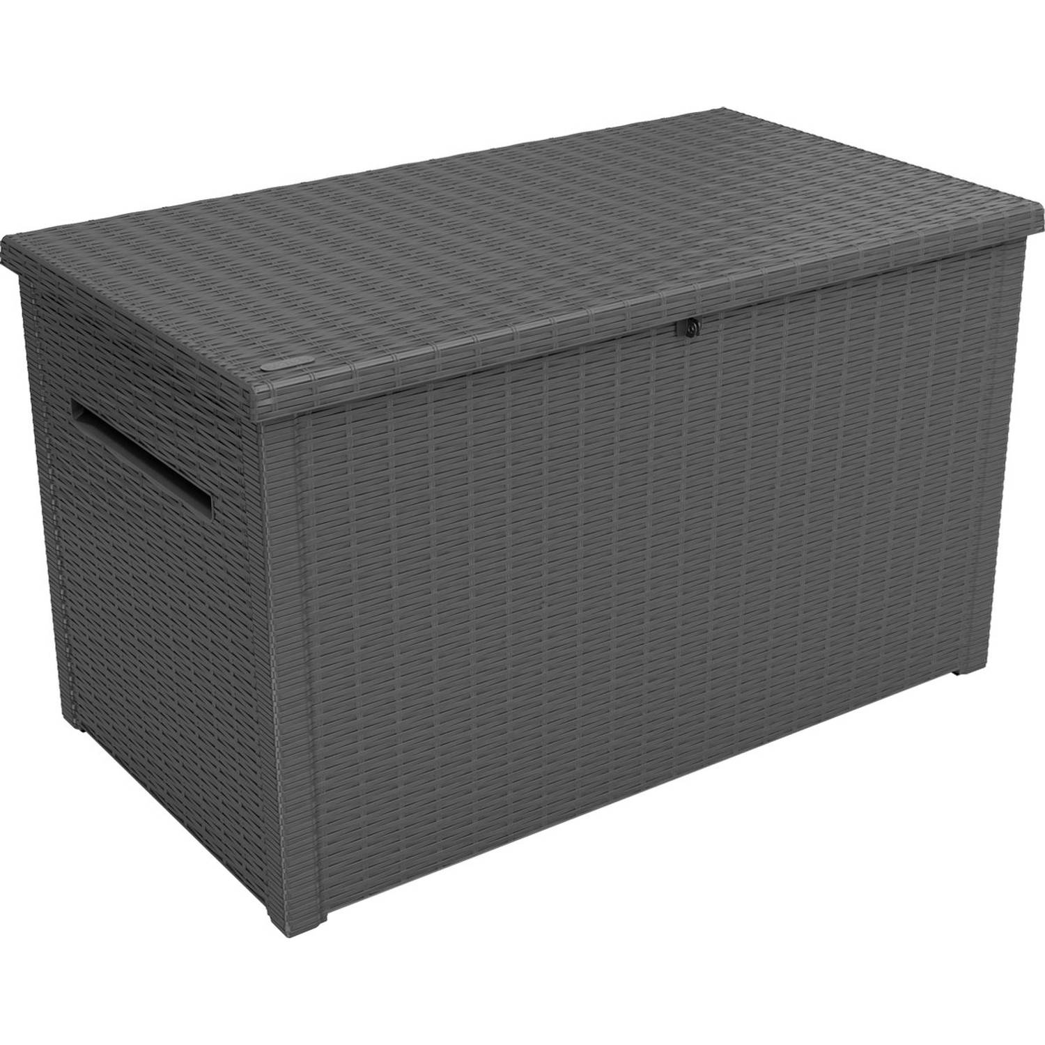 Keter Opbergbox Java 870 L rattan-look antraciet 236942