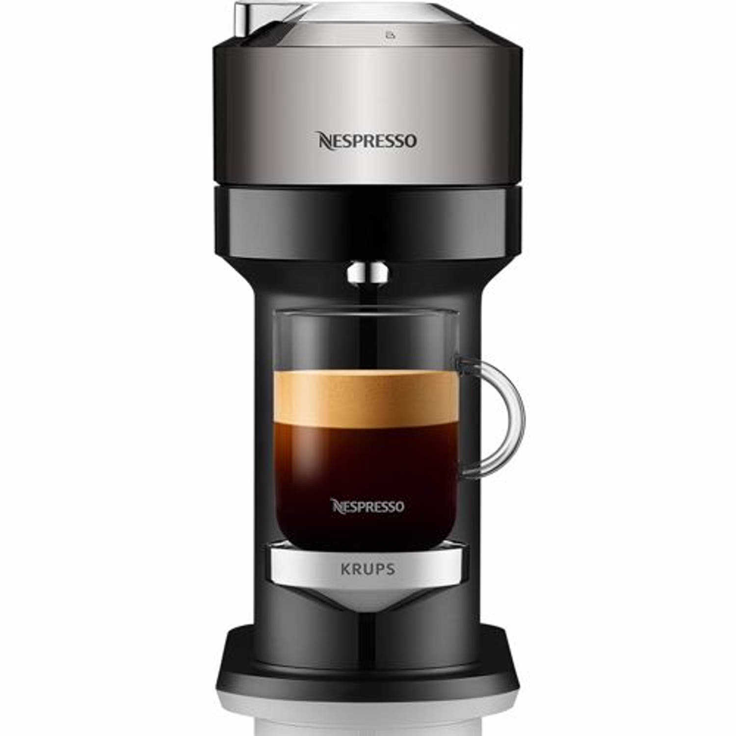 Nespresso Krups koffieapparaat Vertuo Next XN910C (Chrome)