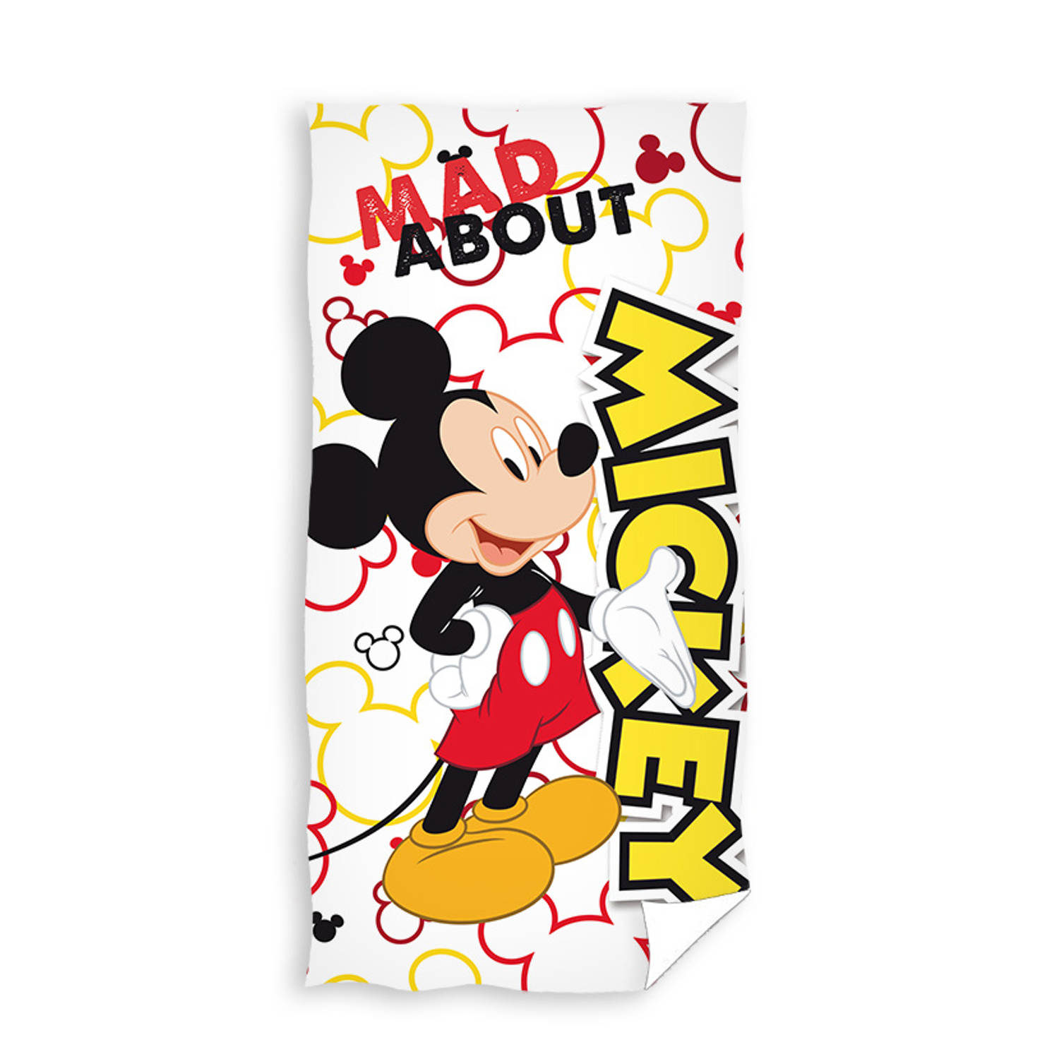 Disney Mickey Mouse Strandlaken Mad About 70 X 140 Cm Katoen