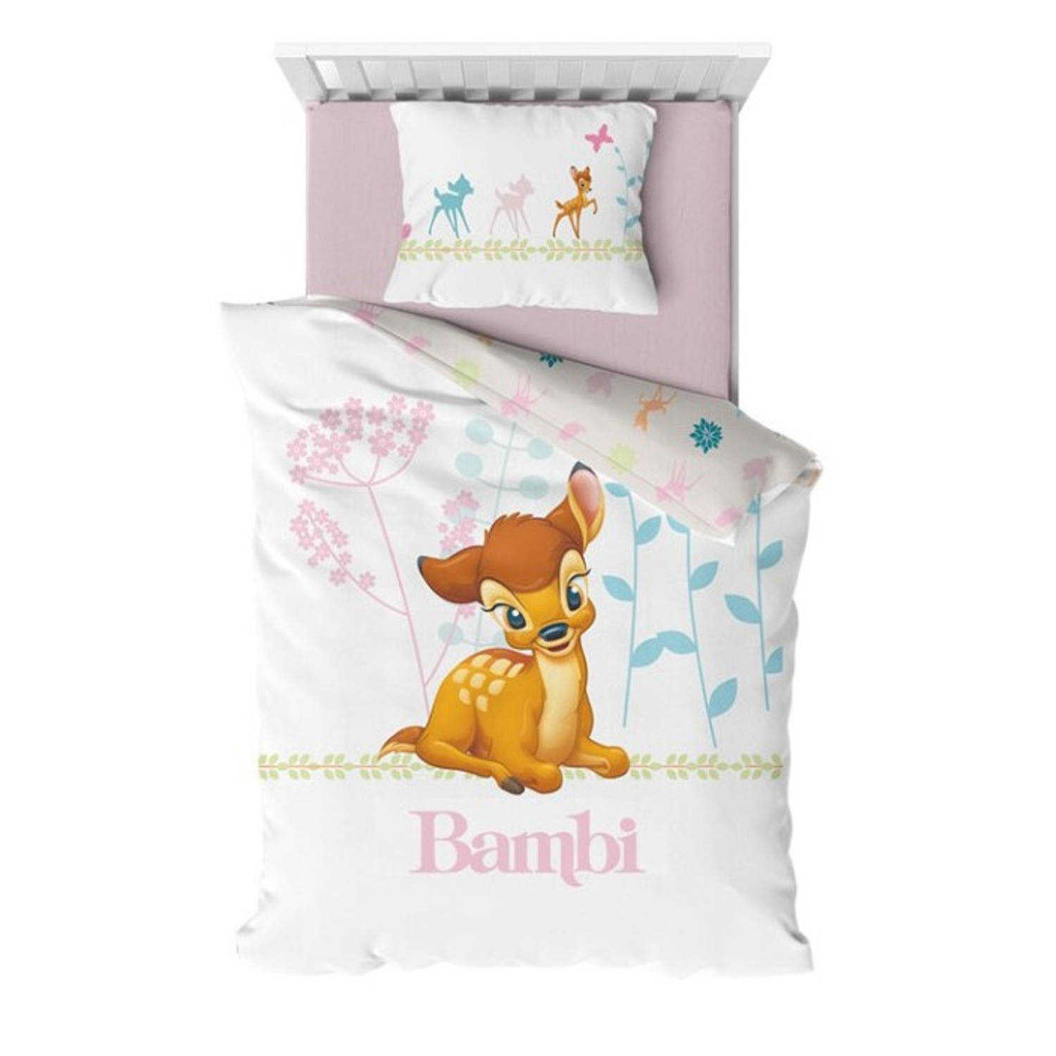 Disney Bambi Baby Dekbedovertrek 100 X 135 Cm Katoen