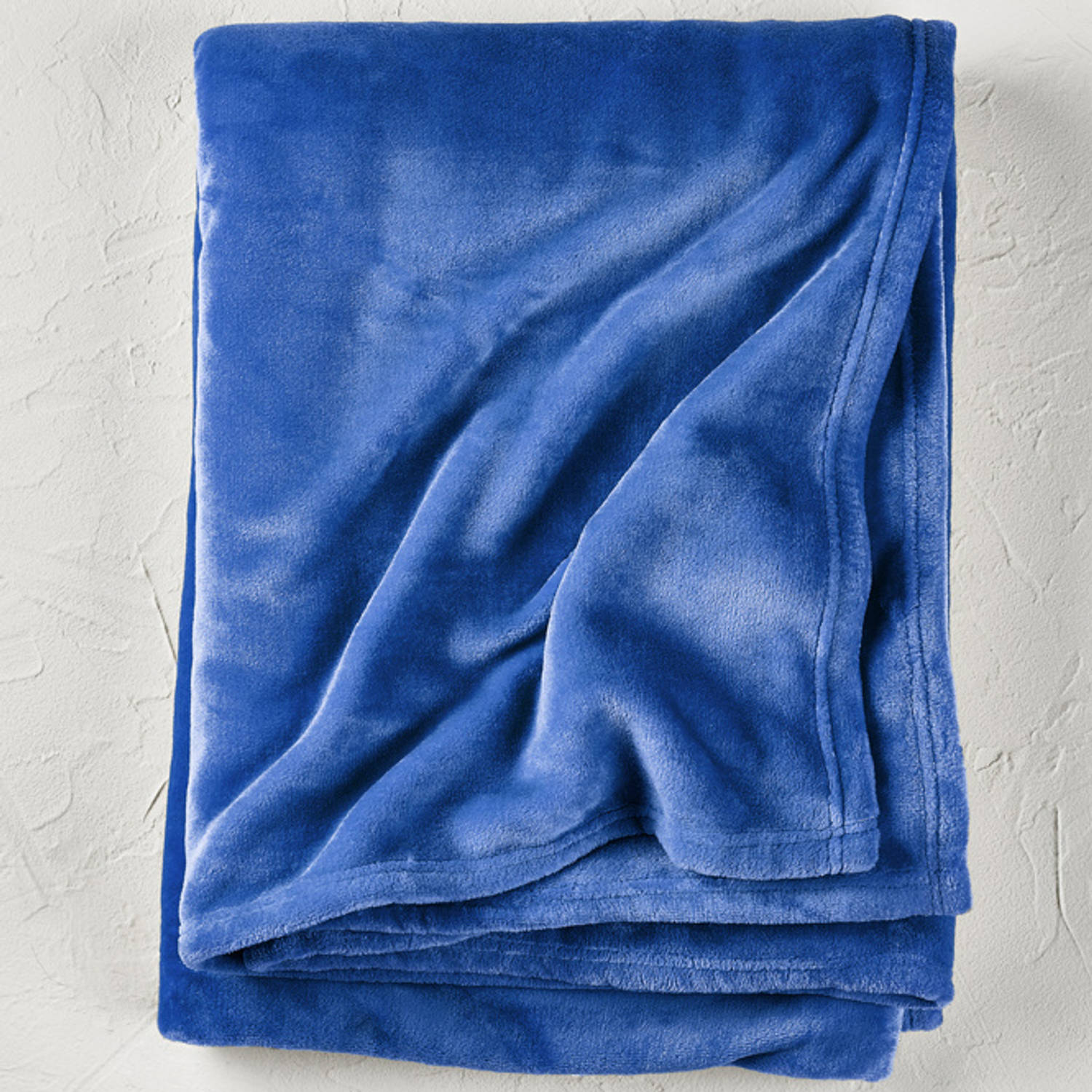 De Witte Lietaer Fleece Deken Snuggly Lapis Blue 150 X 200 Cm Blauw