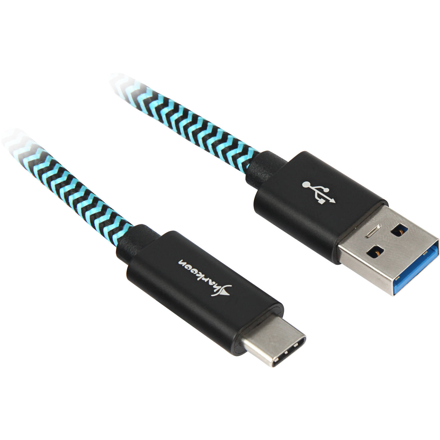 Sharkoon USB 3.1 A-C bk-bu 0.5m