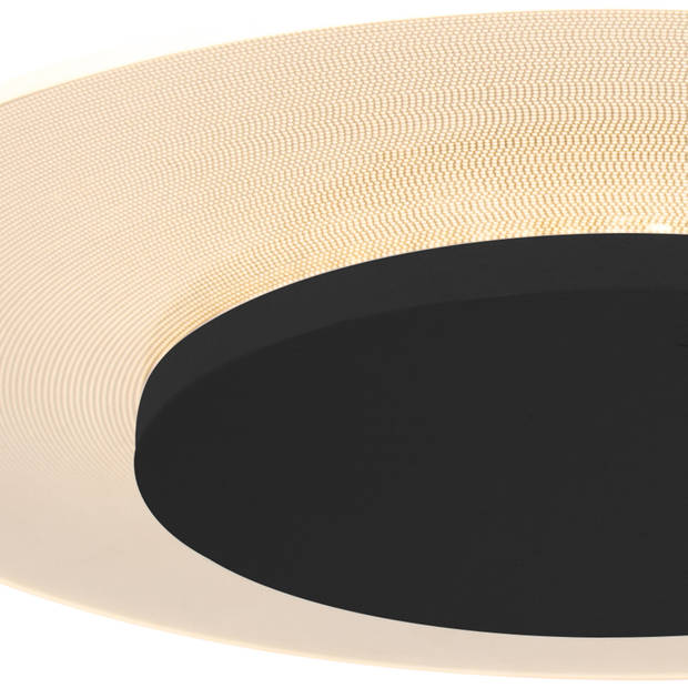 Steinhauer Plafondlamp LED 7797zw zwart