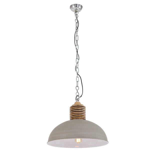 Light & Living - Hanglamp Avery - 52x52x43 - Grijs