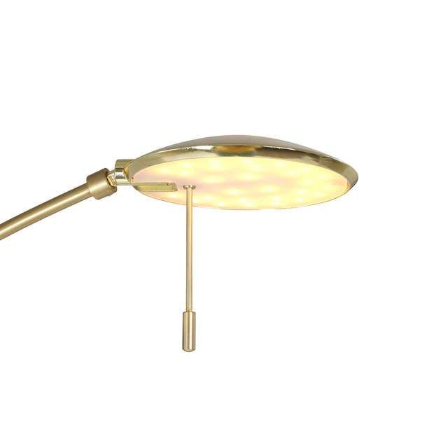 Steinhauer Zenith LED Vloerlamp Messing