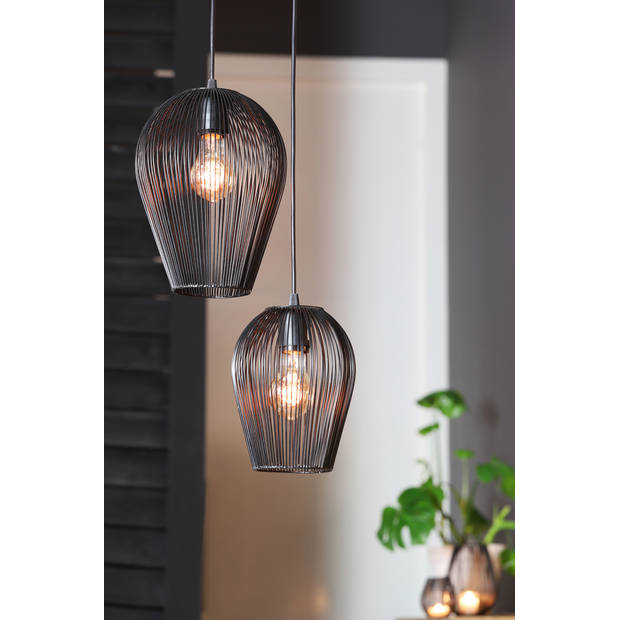 Light & Living Abby Hanglamp Zwart