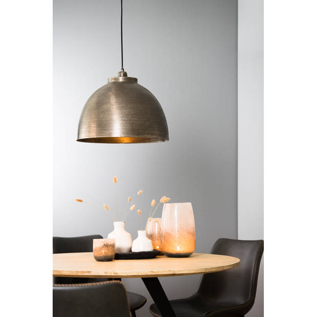 Light & Living - Hanglamp KYLIE - Ø45x32cm - Zilver