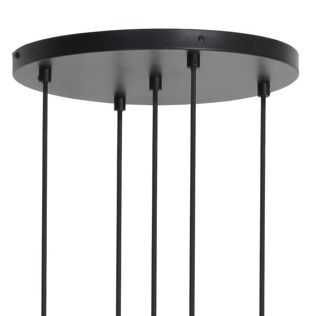 Light & Living Madelin Hanglamp Zwart