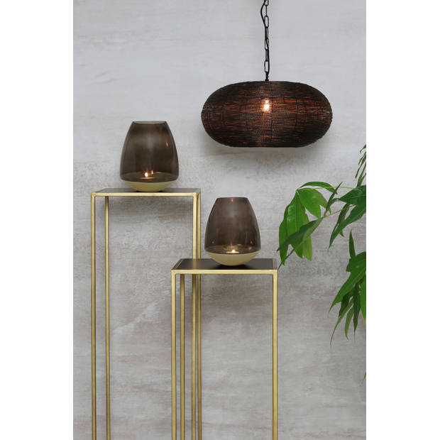 Light & Living - Hanglamp NADRA - Ø55x27cm - Brons