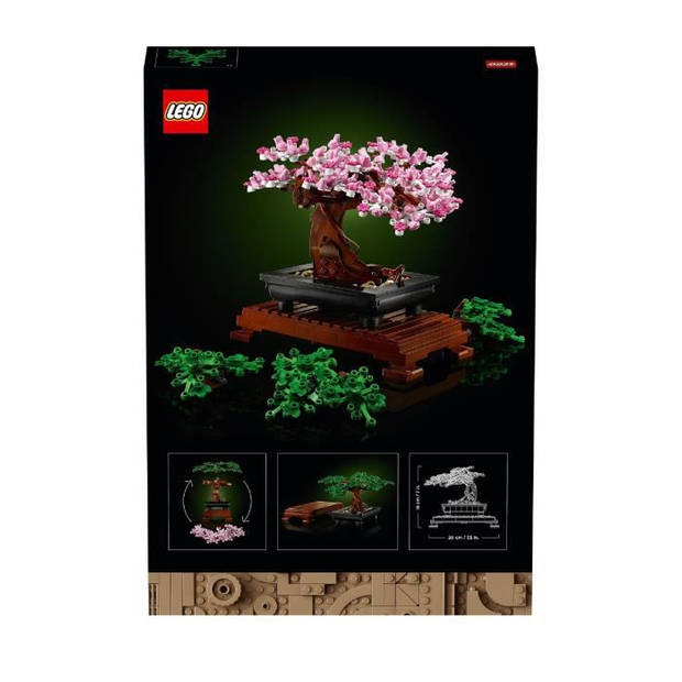 LEGO Creator Expert 10281 Bonsai creatieve hobby voor volwassenen, DIY botanische decoratieset