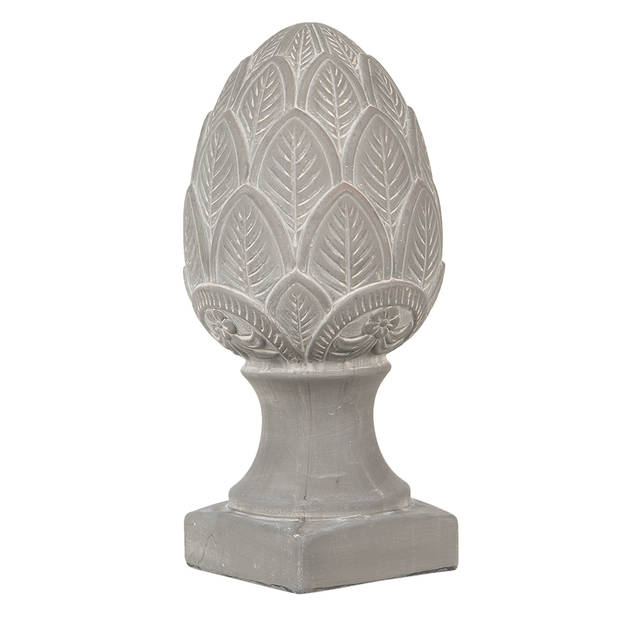 Clayre & Eef Bruine Decoratie dennenappel Ø 16*33 cm 6TE0398L