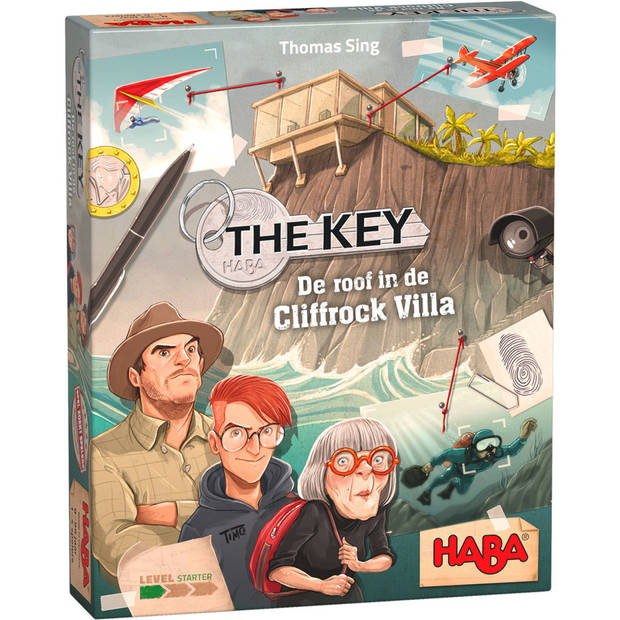 Haba The Key De roof in Cliffrock Villa (NL) karton/hout 162-delig