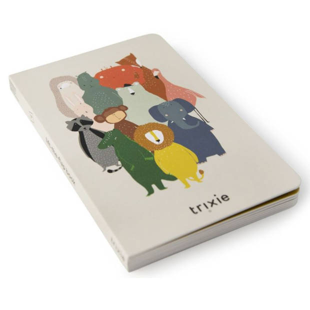 Trixie babyboekje Flap junior 13 x 20 cm karton grijs