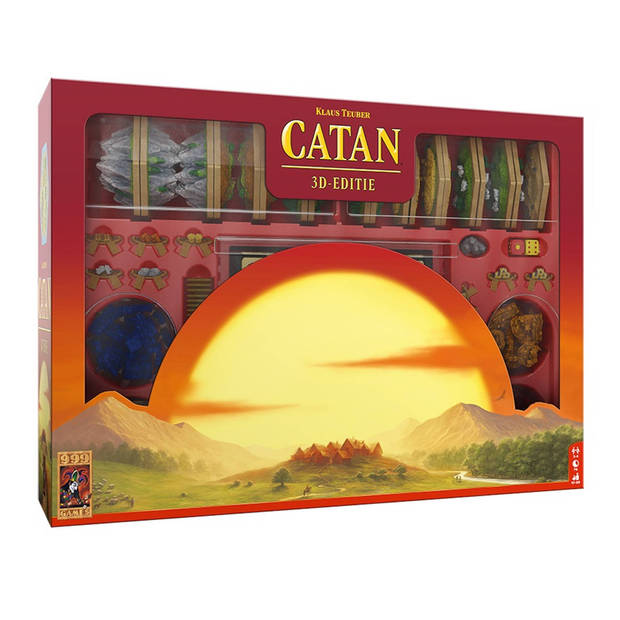 999 Games gezelschapsspel Catan 3D (NL)