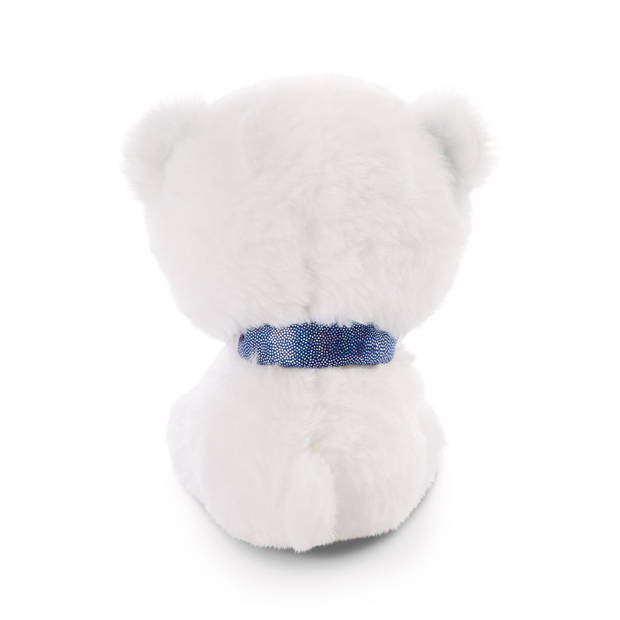 Nici knuffel Benjie ijsbeer junior 15 cm pluche/polyester wit